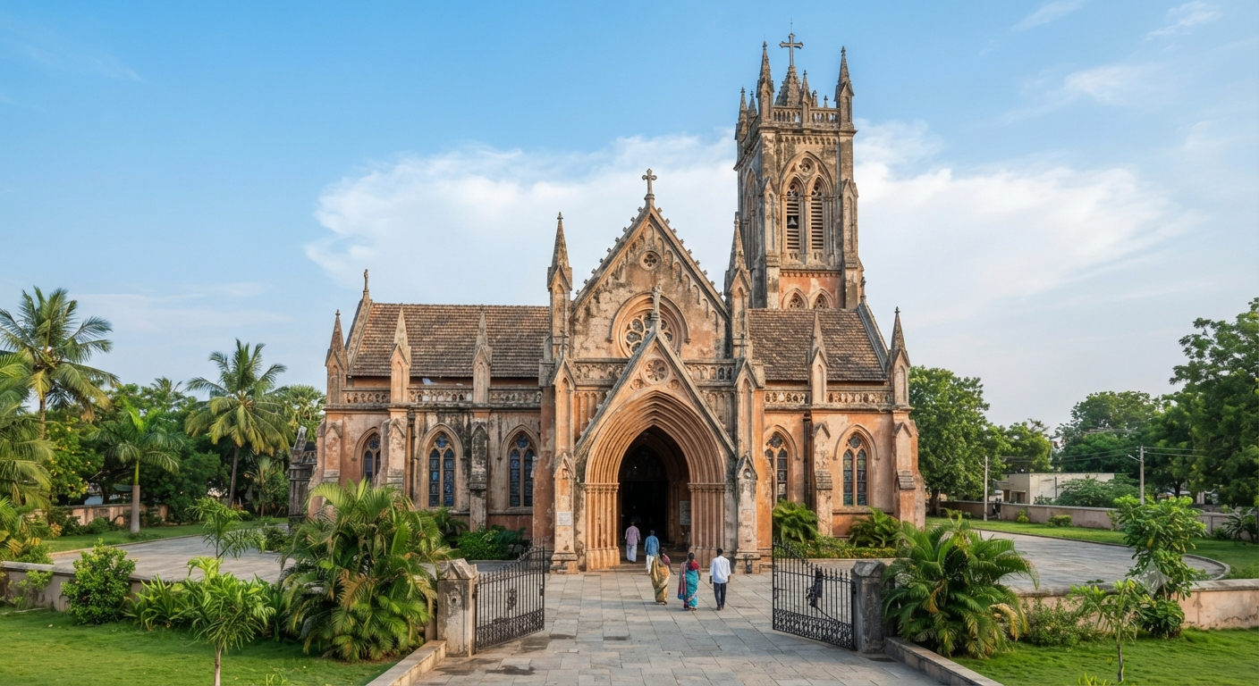ranipet church architecture