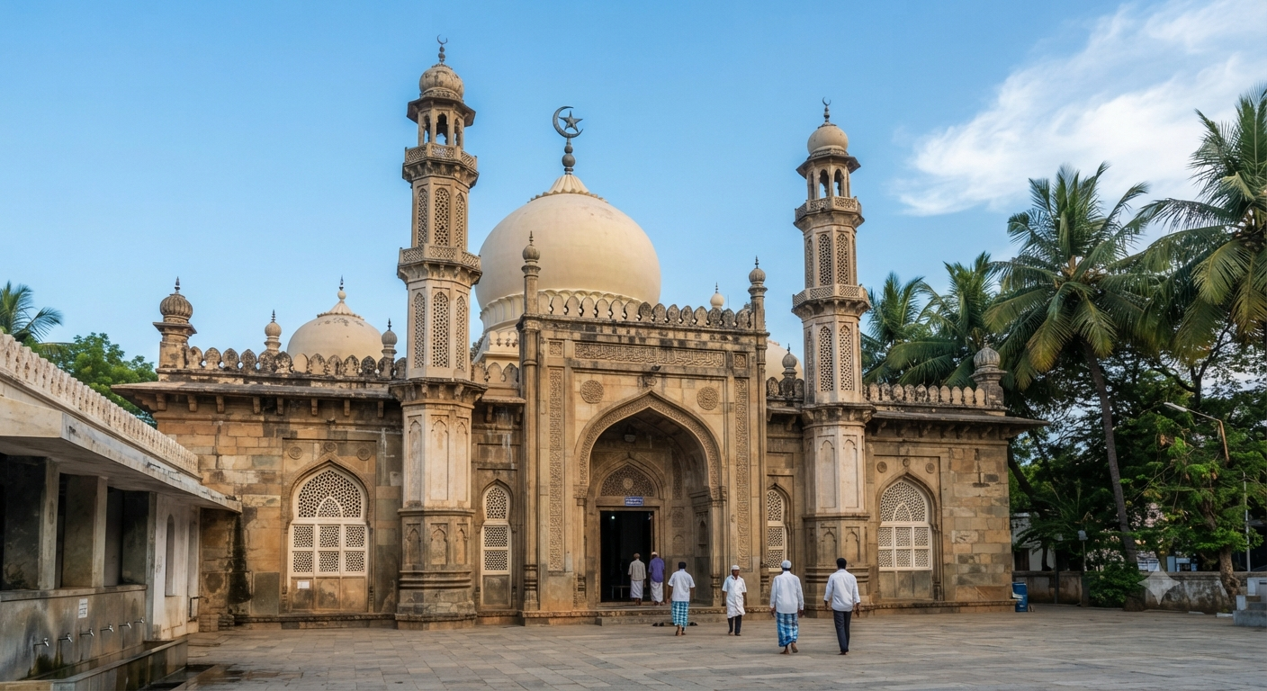 ranipet mosque architecture
