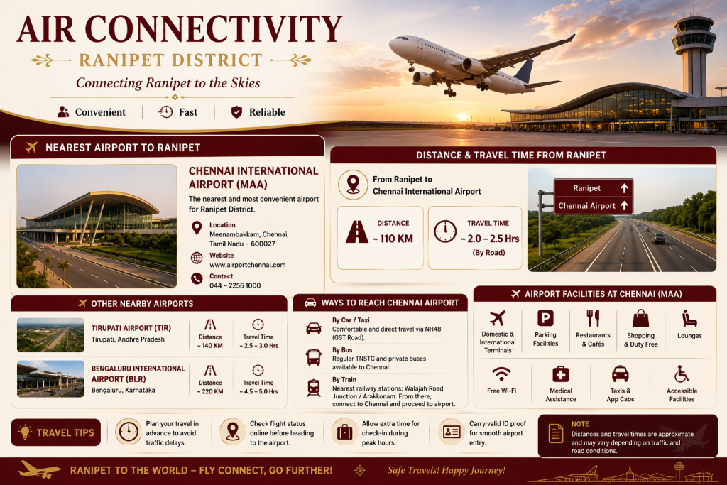 air connectivity ranipet