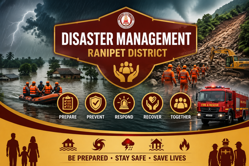 disaster management ranipet