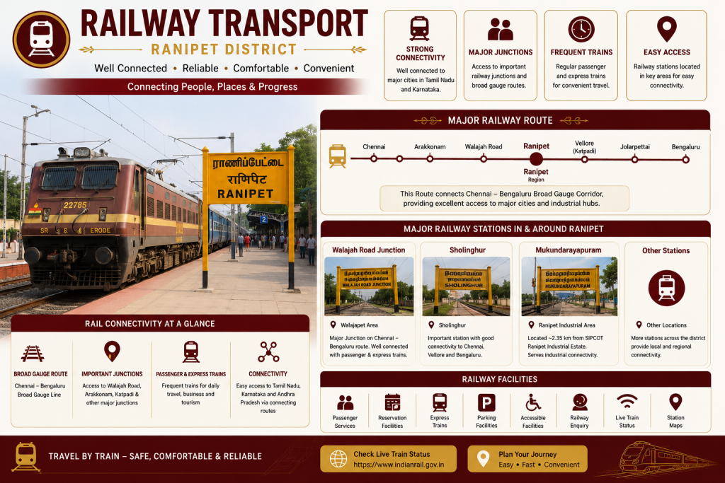 railway transport ranipet