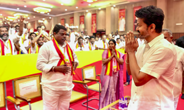 Actor-politician Vijay revises statewide tour; TVK to cover more TN districts right into 2026 ranipet political news1