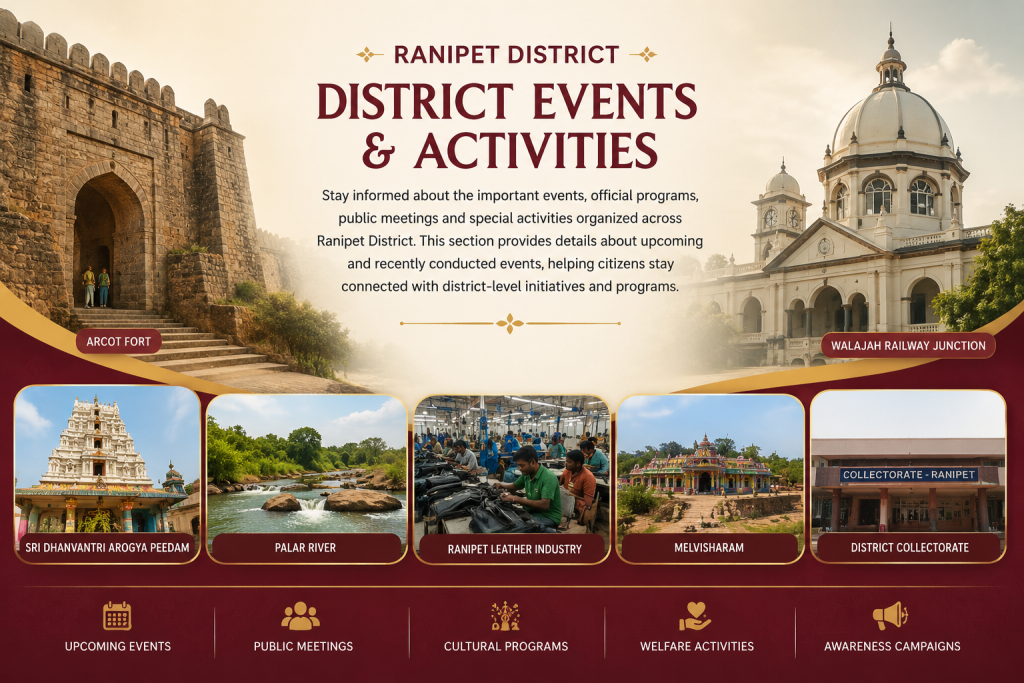 events in ranipet district