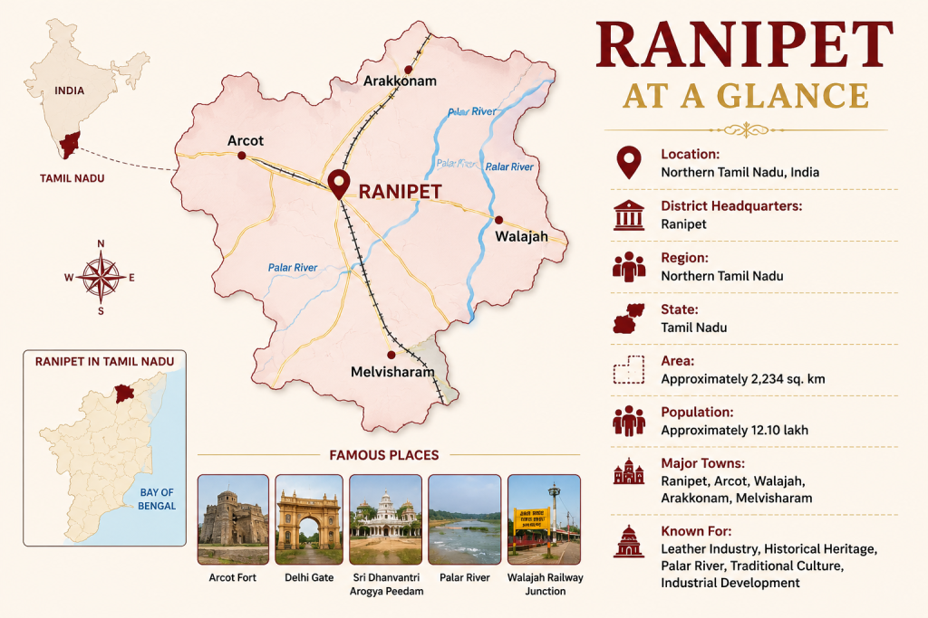 ranipet at a glance